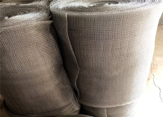 OEM Single Wire Rajutan Mesh Fabric Stainless Steel 0.23mm 25mm Lebar Untuk Filtrasi