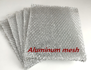 Multilayer Aluminium Filter Mesh OEM Compressed Honeycomb Air Vent Warna Silver