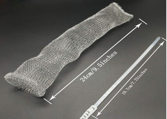 SS 304 Filter Mesh Bags 50ft 100ft 3cm - 1m Ketahanan Abrasi
