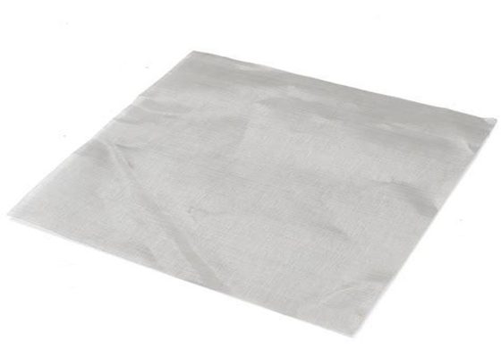 10 14 Mesh Pure Nickel Wire Mesh 30m / Roll 0,025mm Untuk Kolektor Baterai Persegi Saat Ini