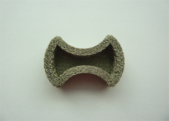 Rajutan Wire Mesh Washer Kawat Baja Stainless 0.12mm 35mm Elastis Core Clad ISO9001