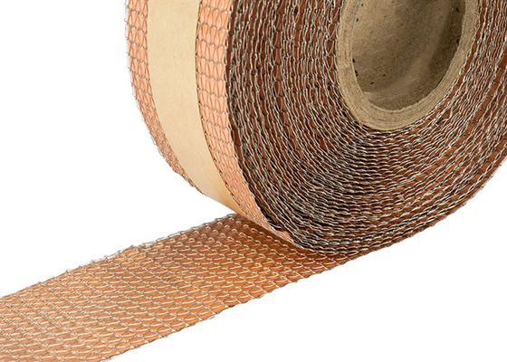 Stainless Steel 304 316 Rajutan Wire Mesh Tape Lebar 25mm
