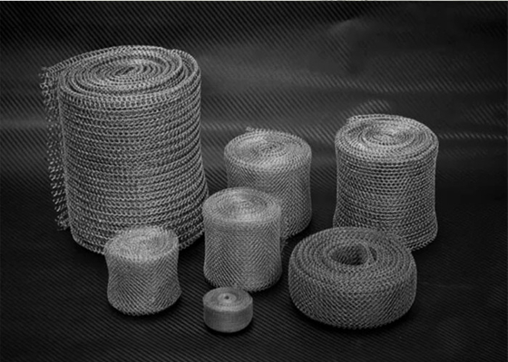 Wire Mesh Rajutan Lebar 5mm-1m Diameter 0,18mm Untuk Keperluan Industri