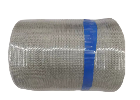 Wire Mesh Rajutan Lebar 5mm-1m Diameter 0,18mm Untuk Keperluan Industri