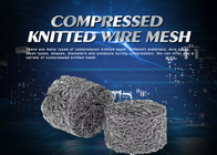 200 Mikron Wire Mesh Rajutan Terkompresi 304 316 Stainless Steel