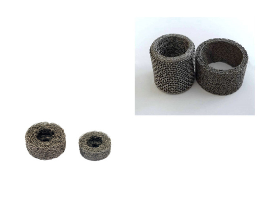 Diameter 687 Elemen Filter Jaring Kawat Logam Rajutan