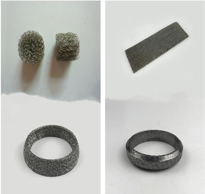 Polished Wire Mesh Gasket Seals Dipakaikan Kinerja Tinggi