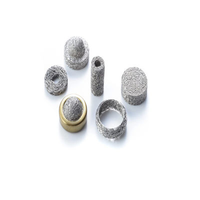 Customized Compressed Knitted Filter Mesh Ring Bentuk 5-300mm Diameter Luar