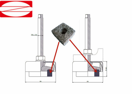 Galvanizing Knitted Wire Mesh Gasket untuk Seal dan Filtrasi di Lingkungan Kekerasan