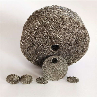 Sus 316 Bentuk silinder kawat rajutan untuk lingkungan suhu tinggi