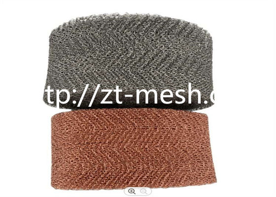 Jaring Kawat Baja Tahan Karat Jaring Kawat Rajutan Terkompresi 14x10mm Untuk Filter Lance Busa Salju