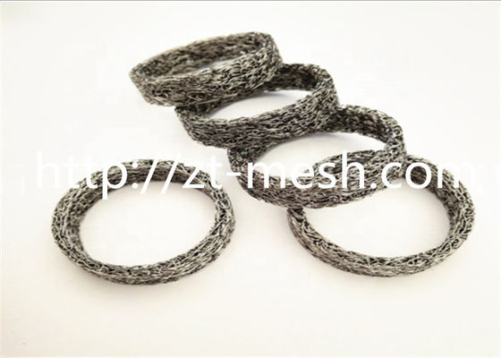 Wire Mesh Rajutan Stainless Steel Bulat 50*20mm Dengan Penetrasi Yang Baik untuk mobil