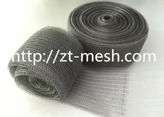 Wire Mesh Rajutan Stainless Steel Bulat 50*20mm Dengan Penetrasi Yang Baik untuk mobil