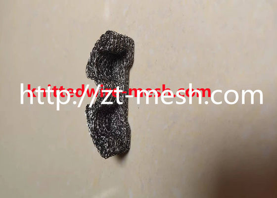 Elastisitas Penuh Od80*25*20mm Stainless Steel Rajutan Wire Mesh Untuk Pemisahan Filtrasi Dan Aplikasi Industri