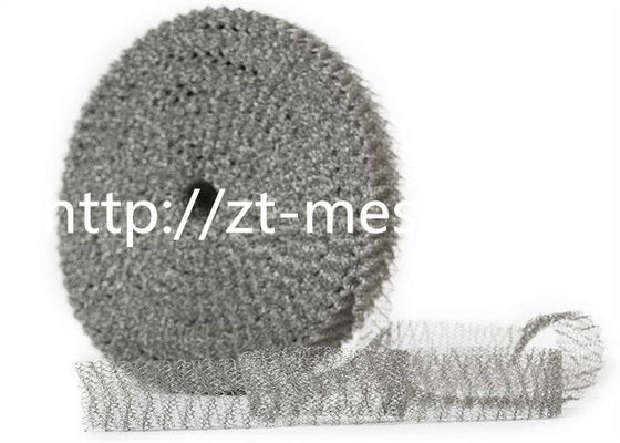 Elastisitas Penuh Od80*25*20mm Stainless Steel Rajutan Wire Mesh Untuk Pemisahan Filtrasi Dan Aplikasi Industri