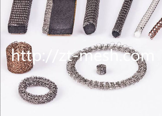 Dia50mm Serbaguna Compact Rajutan Wire Mesh Cocok Untuk Isolasi Panas Pengurangan Kebisingan Dan Aplikasi Peredam Getaran