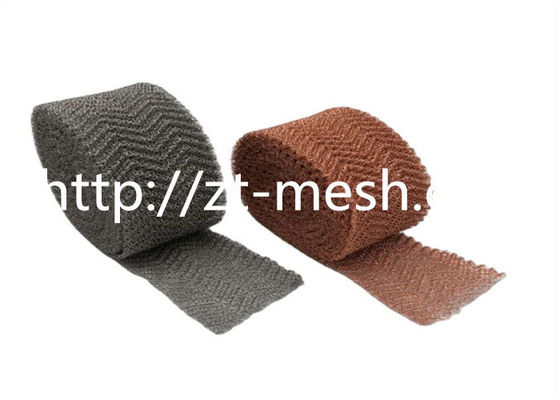 Wire Mesh Rajutan Terkompresi 20*60mm Fleksibel Memberikan Filtrasi Yang Sangat Baik dan Stabilitas Struktural dalam Aplikasi Industri