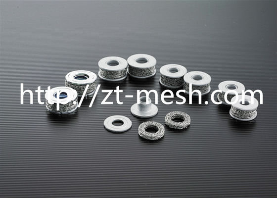 Bentuk Lubang Bulat Woven Metal Mesh Gasket untuk aplikasi penyegelan tugas berat