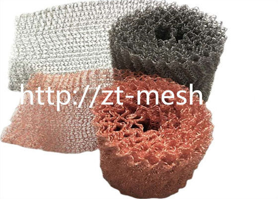 100-200 Model Stainless Steel Rajutan Wire Mesh Dengan Penetrasi Yang Baik untuk Industri