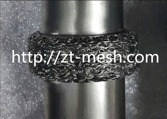 Dutch Weave Style Knitted Wire Mesh Gasket Untuk Filter Cairan Dimodifikasi Panjang Material Wire Baja Rostless