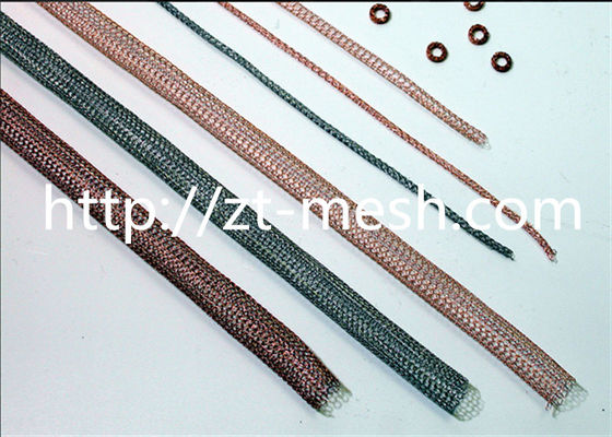 Corrosion Resistant Copper Knitted Wire Mesh Dirancang untuk Perisai Elektromagnetik dan Aplikasi Filtrasi Industri Menawarkan Superior