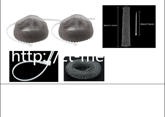 Liquid Filter Square Knitted Wire Mesh Gasket dengan Stainless Steel Wire