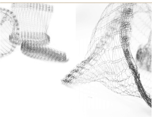 Keranjang Penanaman Wire Mesh Rajutan SS304 0,05-0,48mm Untuk Pohon / Bunga