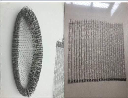 Keranjang Penanaman Wire Mesh Rajutan SS304 0,05-0,48mm Untuk Pohon / Bunga