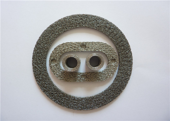 Putaran 0.018mm Stainless Steel Rajutan Wire Mesh Mendukung Getaran Atau Kejutan