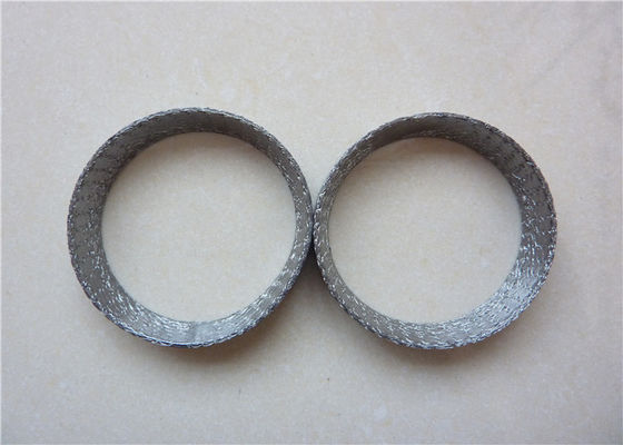 OD50 * 20mm Compressed Knitted Wire Muffler Gasket 0.12mm - 0.35mm OEM