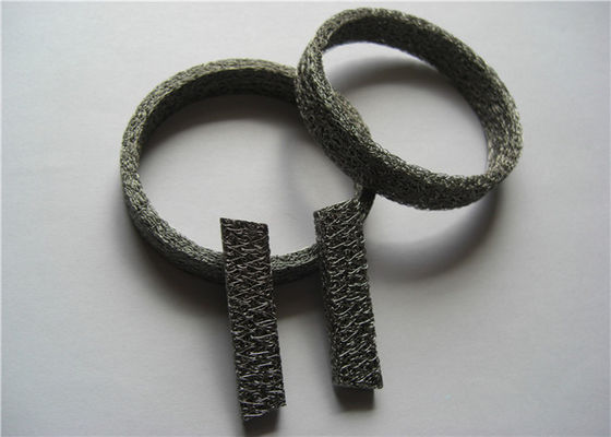 Mesin Cuci Wire Mesh Rajutan Terkompresi Dia14mm 0.3mm SS Penggantian Mesin Cuci Tekanan