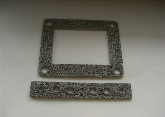 Dia50 * 25mm Wire Mesh Washer SS Rajutan Mesh Gasket Untuk Perisai