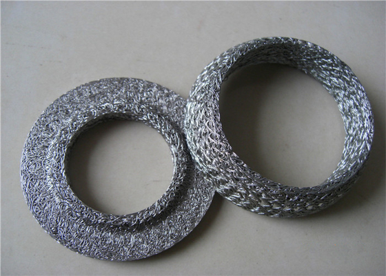 ROTH Compressed Knitted Mesh 5-150mm tinggi 10-200mm Dia Untuk Peredam