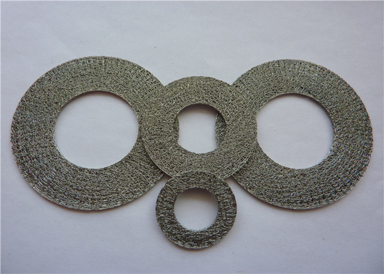 ROTH Compressed Knitted Mesh 5-150mm tinggi 10-200mm Dia Untuk Peredam