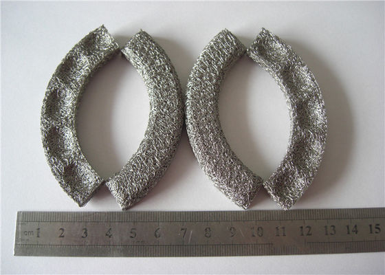 ID25mm Wire Mesh Washer 500 700 Mikron Untuk Penyerapan Kejut Mobil