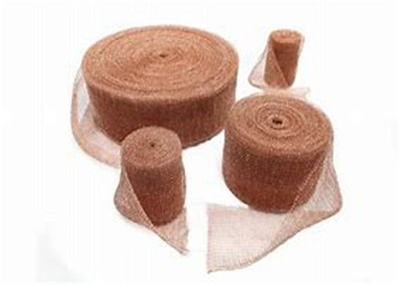 OEM Tembaga Murni Wire Mesh 35cm Lebar 30m Mitre Pest / Rodent Control