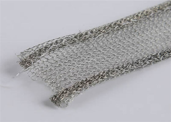 Putaran Lubang Inti Wire Mesh Tape, Monel Shielding Mesh Tape 0,08-0,55mm