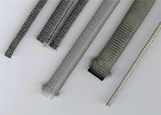 3mm-10mm Tembaga Murni Rajutan Mesh Tahan Korosi OEM Shielding Wire Mesh