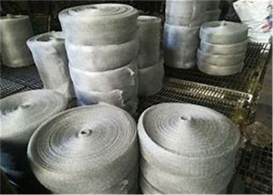 15cm 20cm 25cm Rajutan Wire Mesh Tape SS304 Lubang Tidak Beraturan