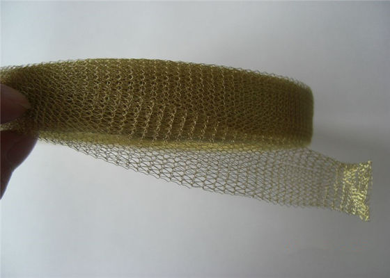 ODM Red Copper Wire Mesh 100mm Lebar 0.10mm Diameter Untuk Kabel