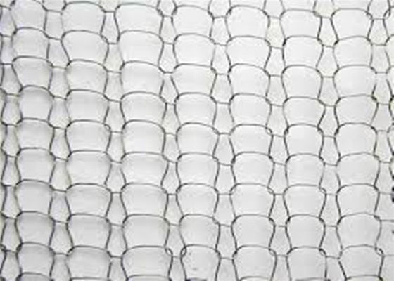 SS Rajutan Mesh Fabric 4 * 5mm Mesh Hole Gas Liquid AISI 301 Untuk Demister