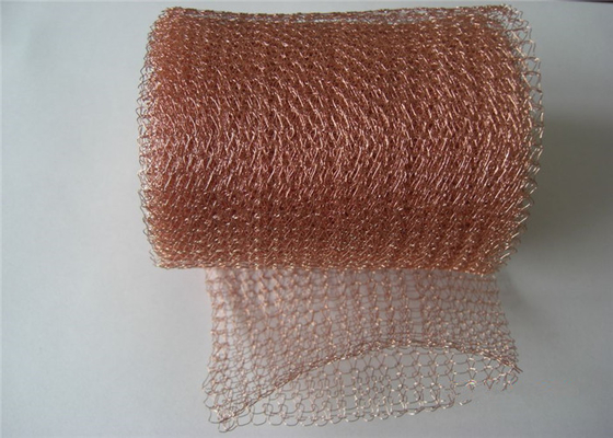 Lebar 2.5-60cm Rajutan Tembaga Mesh Rf Emi Shielding