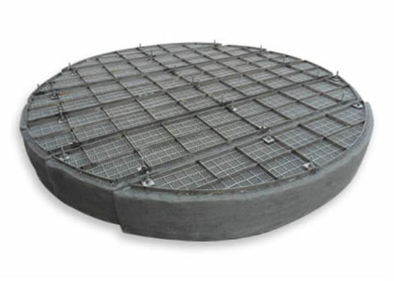 Plastik / Stainless Steel Mesh Pad Demister Dia 100mm Untuk Menara Uap