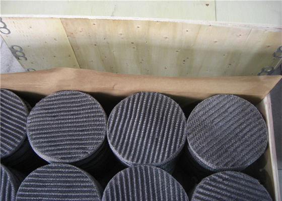Plastik / Stainless Steel Mesh Pad Demister Dia 100mm Untuk Menara Uap