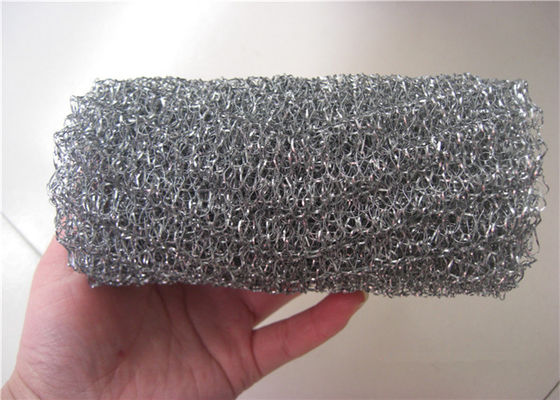 Rajutan Wire Mesh Pad Demister SS304 316 99,8% Filter Untuk Transfer Massal