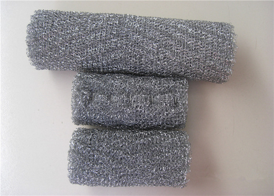 Monel 400 Stainless Steel Mesh Pad Mist Eliminator 0.3mm Untuk Kolom Kimia