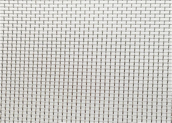 Layar Filter Wire Mesh Tenunan Polos 99,9% Kemurnian 80 100 mesh 6.30mm Diameter Kawat