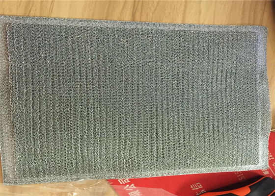 ZT Aluminium Filter Mesh 80mm Dia 20mm Tebal Untuk Ventilator Dapur / Filter Minyak