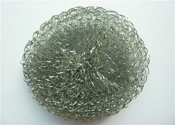 Roundness Stainless Steel Mesh Scourer Ribbon Seperti Sampel Gratis Filamen