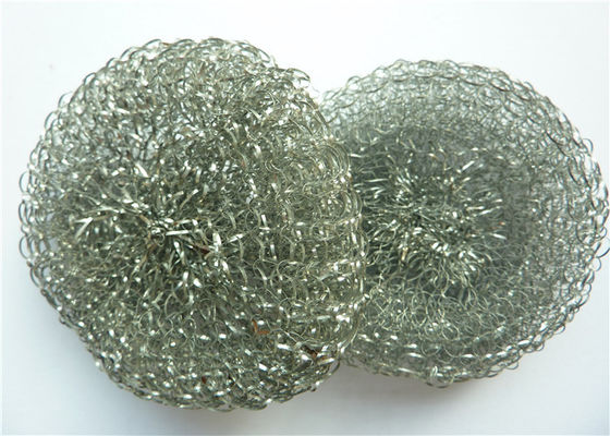 Roundness Stainless Steel Mesh Scourer Ribbon Seperti Sampel Gratis Filamen